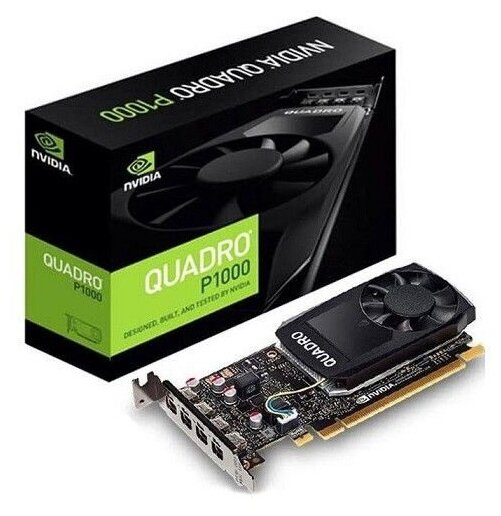 Видеокарта PCI-E PNY VCQP1000V2-SB 4GB GDDR5 128 bit PCI Express 3.0 16x (PCI Express 2.x/1.х) - фото №4