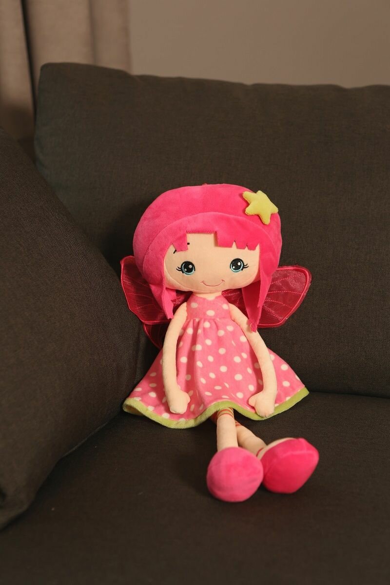 Игрушка для девочек мягкая кукла фея балерина MAXITOYS MT-CR-D01202333-50 — фото 1