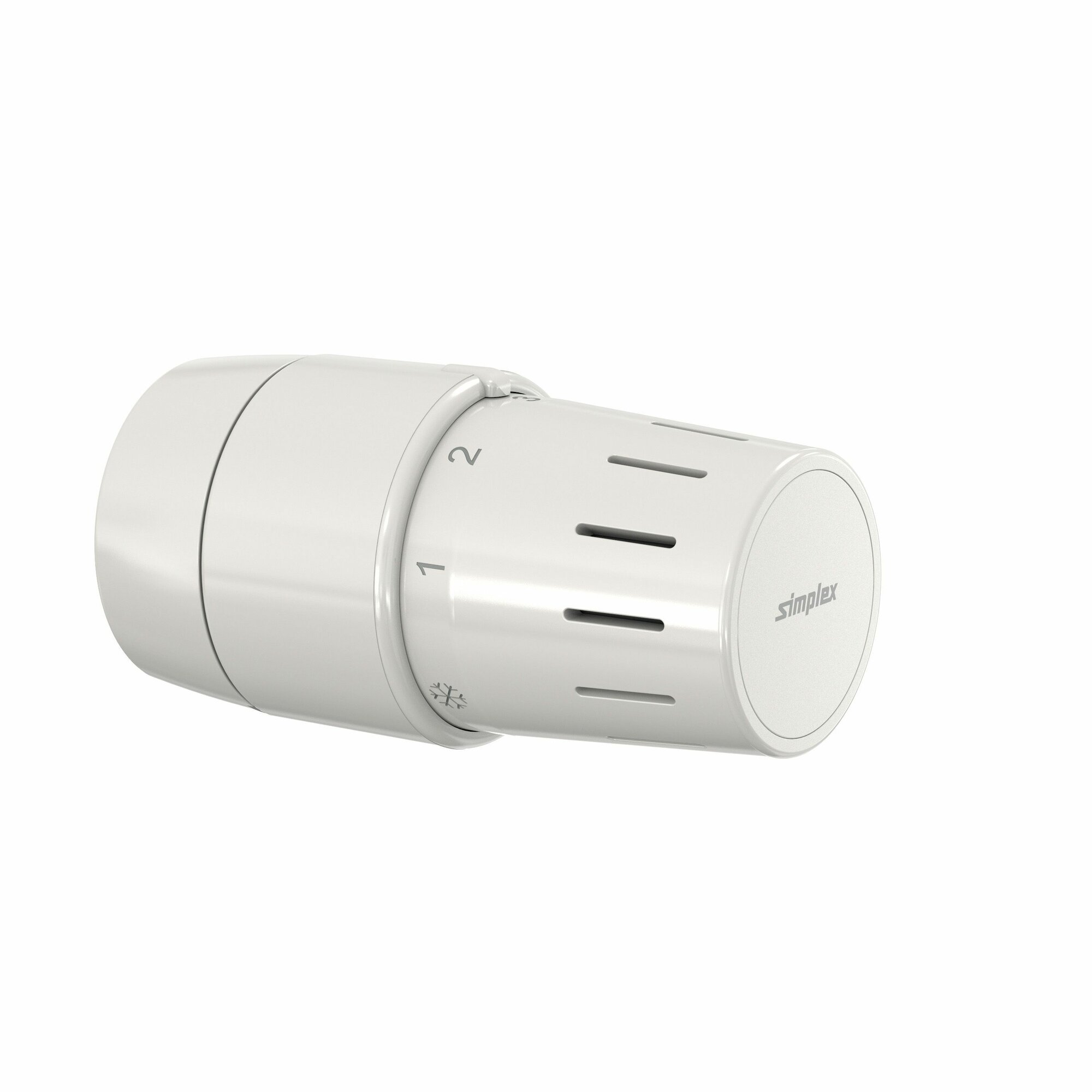 Термоголовка Simplex Standard TC-S3, клипсовое соединение на клапана Danfoss RA/RTR (7-28C)