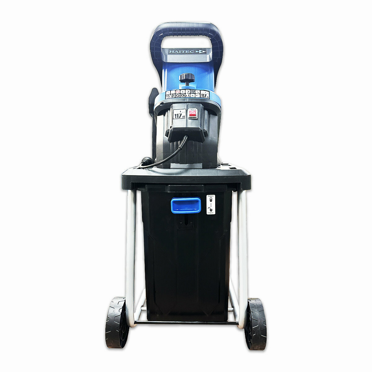 Измельчитель садовый HAITEC HT-EGH245KS 2700 Вт, контейнер 60л — фото 1