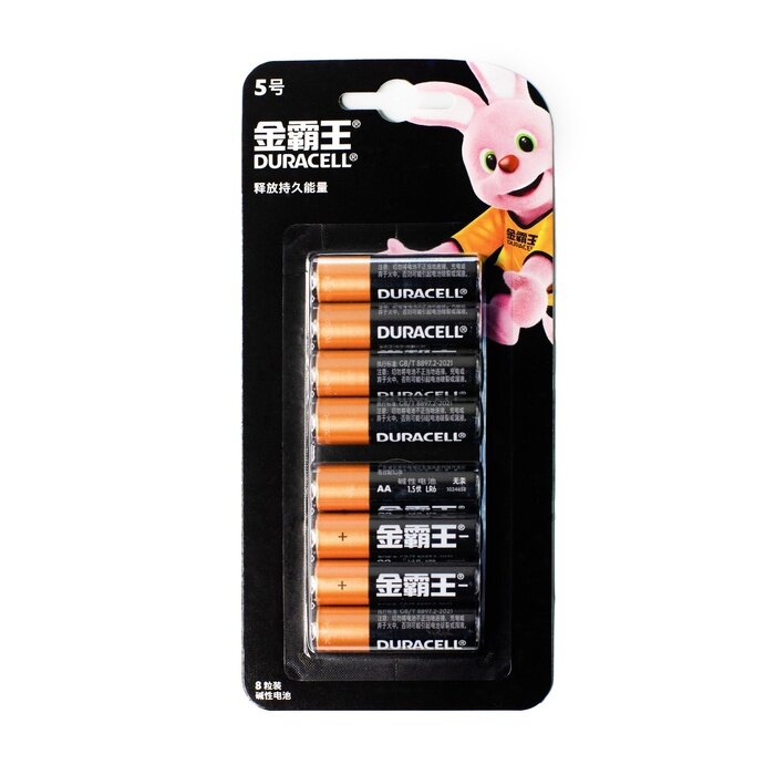 Duracell Батарейка алкалиновая Duracell Basic (CH) AA LR06-8BL 1.5В блистер 8 шт