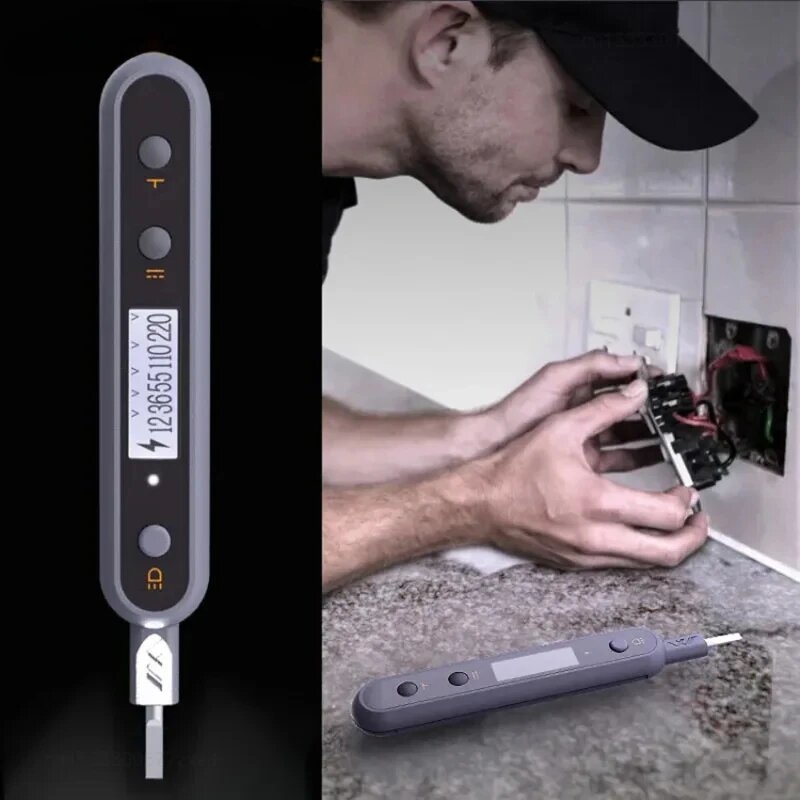 Изображение Xiaomi JIMIHOME Тестер напряжения и тока G27004, Light Grey