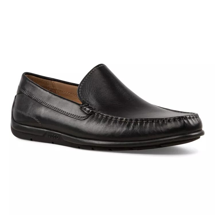 Мокасины ECCO CLASSIC MOC 2.0, размер 43, черный
