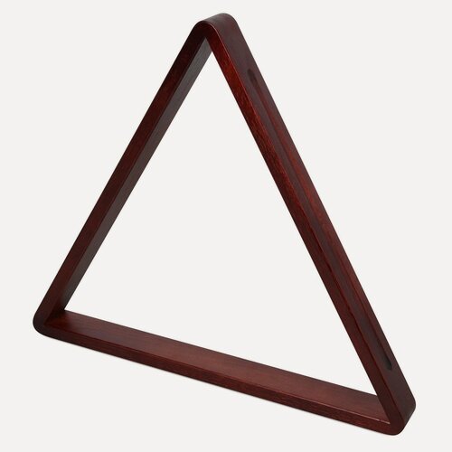 Изображение товара Треугольник для бильярда Fortuna Венеция, 68 мм, русская пирамида, дуб, коричнево-красный, 1 шт.