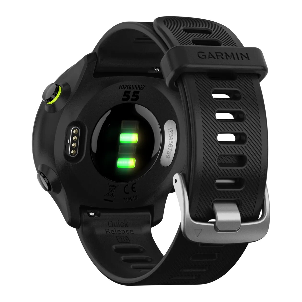 Умные часы Garmin Forerunner 55 42 мм, черный (Европейская версия, меню на Русском языке) — фото 1