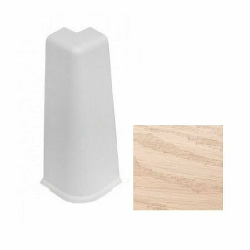 Наружный угол Arbiton MACK60 для плинтуса, цвет 153 Дуб Янки (блистер 2шт)