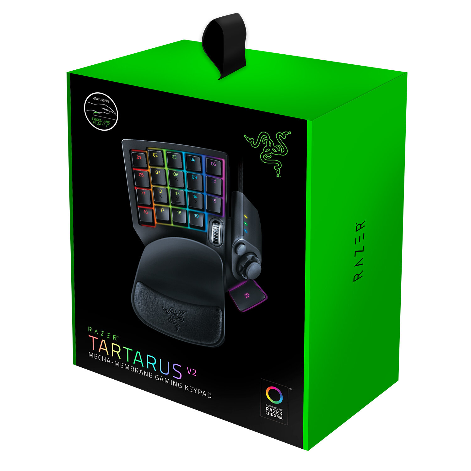 Игровой блок Razer Tartarus V2 Mecha, USB, черный [rz07-02270100-r3m1] — фото 1