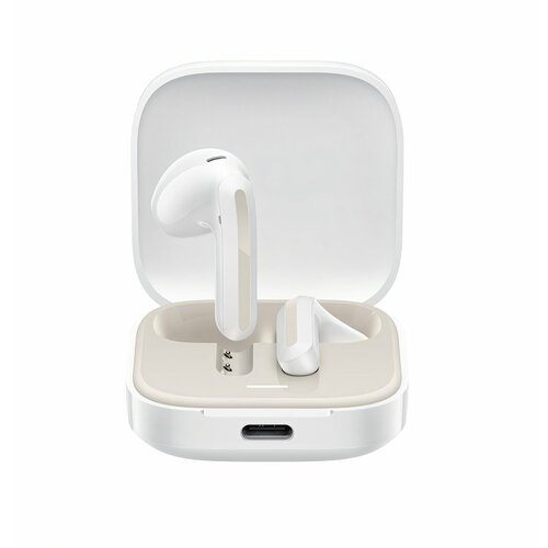 Наушники Xiaomi Redmi Buds 6 Active White Bluetooth 54 IPx4 30h Battery Life Sports Design 42g 2597₽