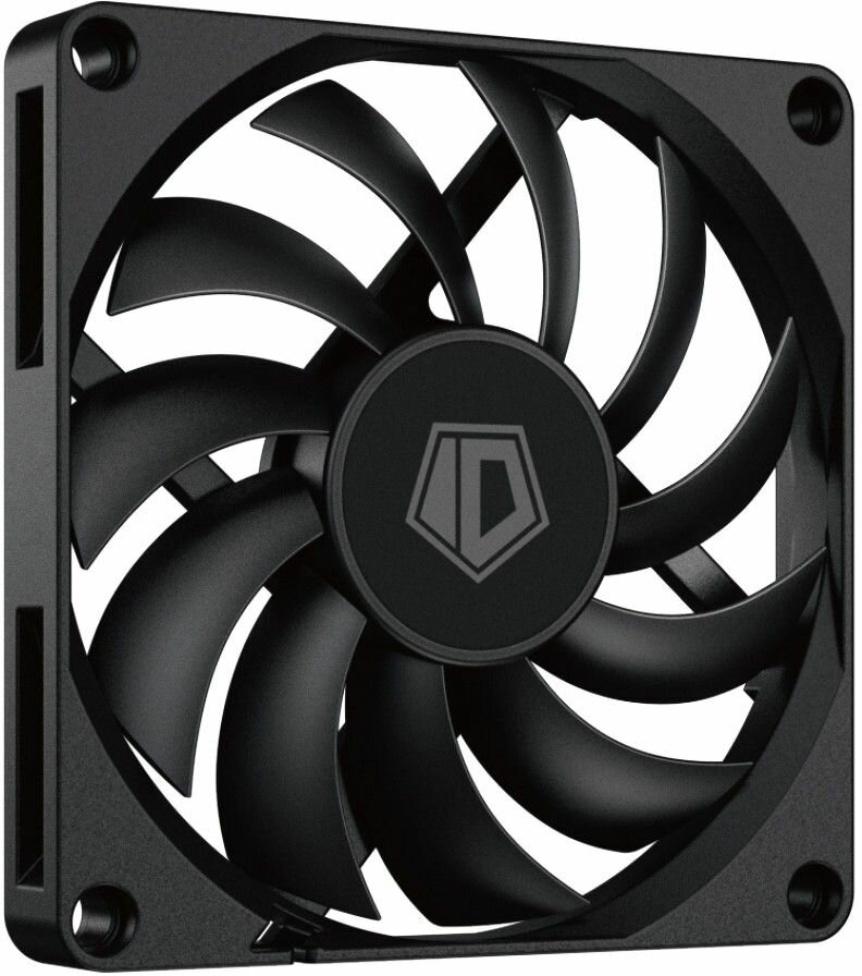 Вентилятор ID-COOLING NO-8010-PWM 80x80x10 мм (120 шт./кор, PWM, 4pin, черный, 800-3000об/мин) BOX