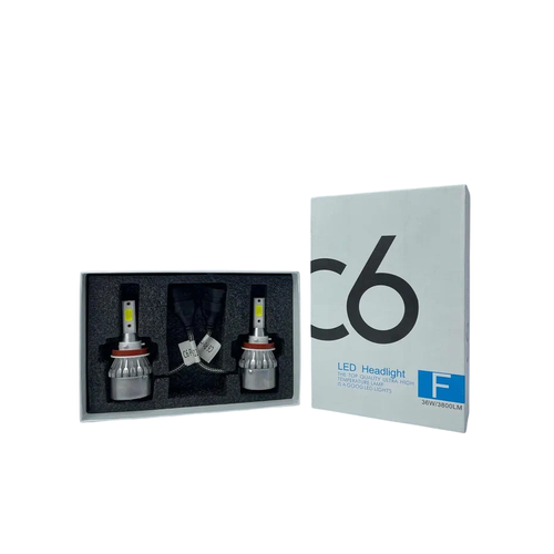 Светодиодные лампы H11 12-24V 50W 5500 Lm с вентилятором охлаждения P1-H11 комплект 2 шт 1007₽