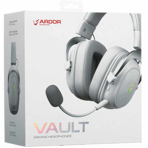 Беспроводныепроводные наушники ARDOR GAMING Vault белый 9999₽