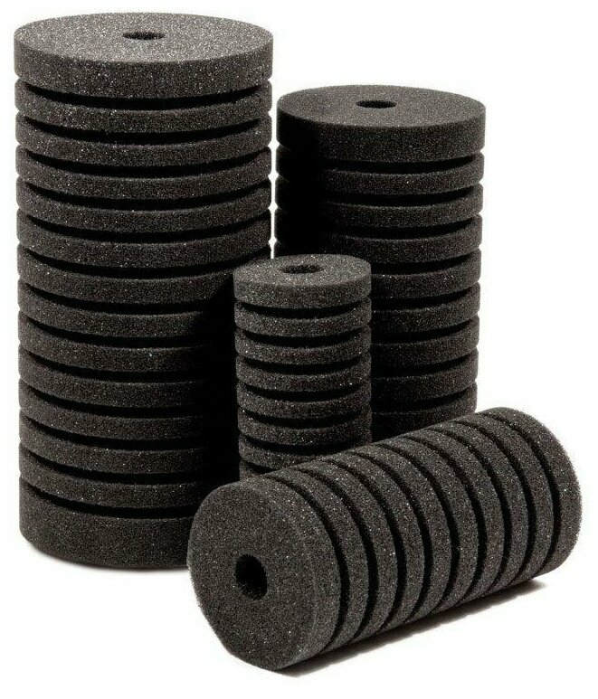 Губка фильтрующая пенополиуретановая, 100*100*200м, Laguna (1 шт)