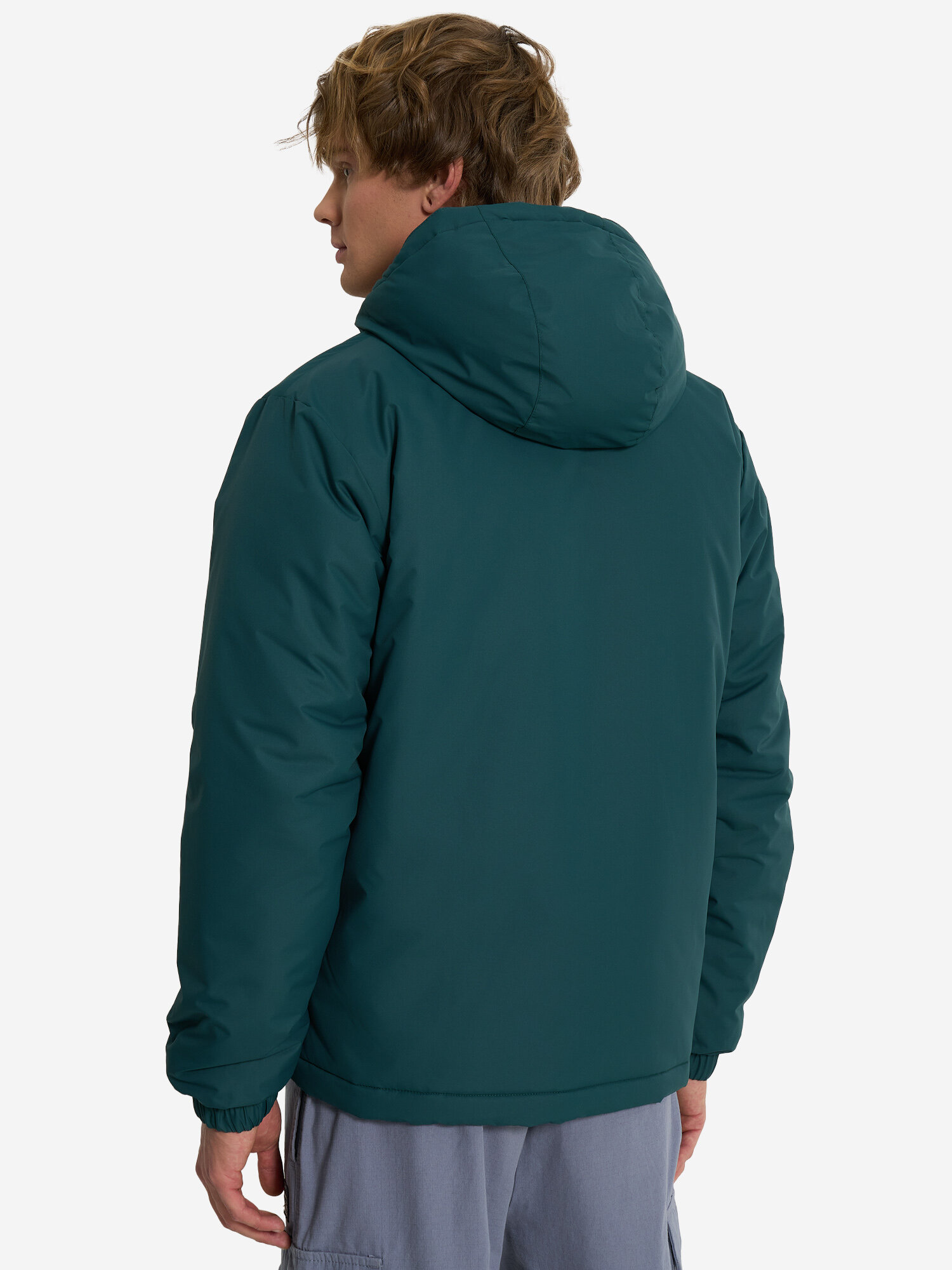 Куртка Fila Men's Essentials Basic Jacket, размер 52-54, темно-зеленый — фото 1