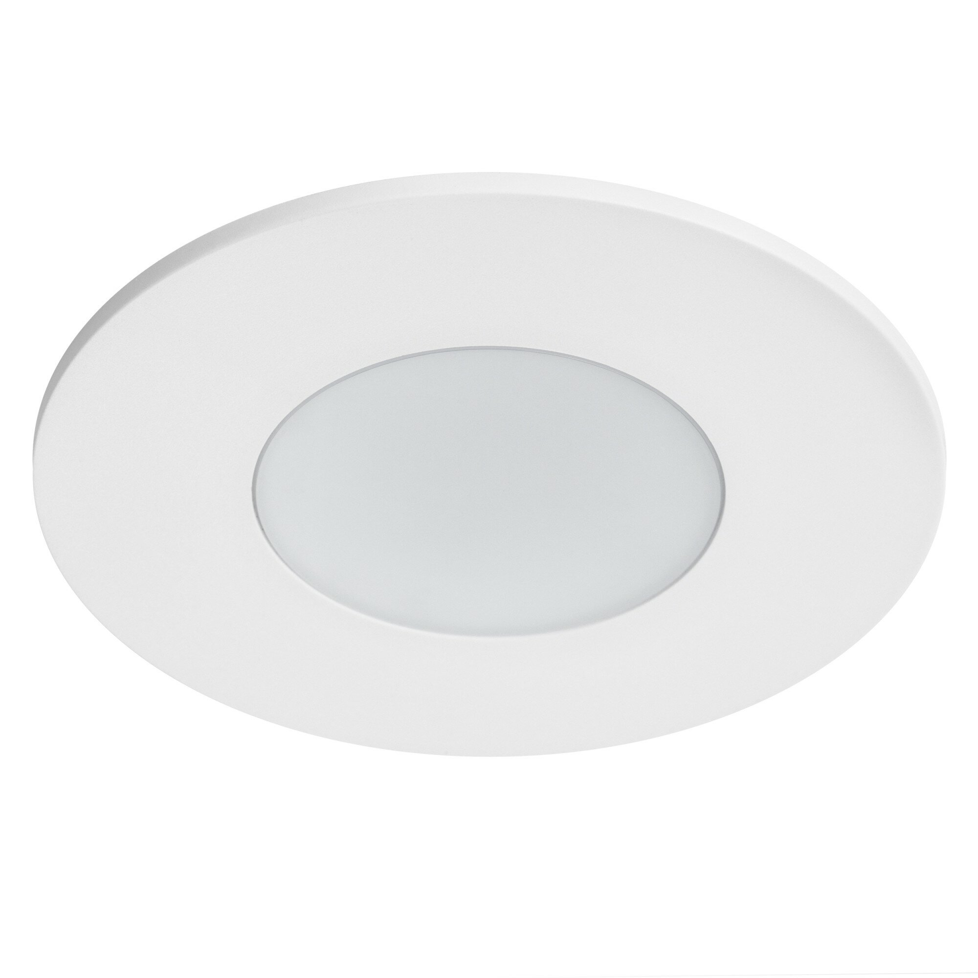 Lightstar 012806 Рамка (светильник) PVC д/LED-модулей 941хх и LED-ламп D50мм PIANO ROUND белый IP65