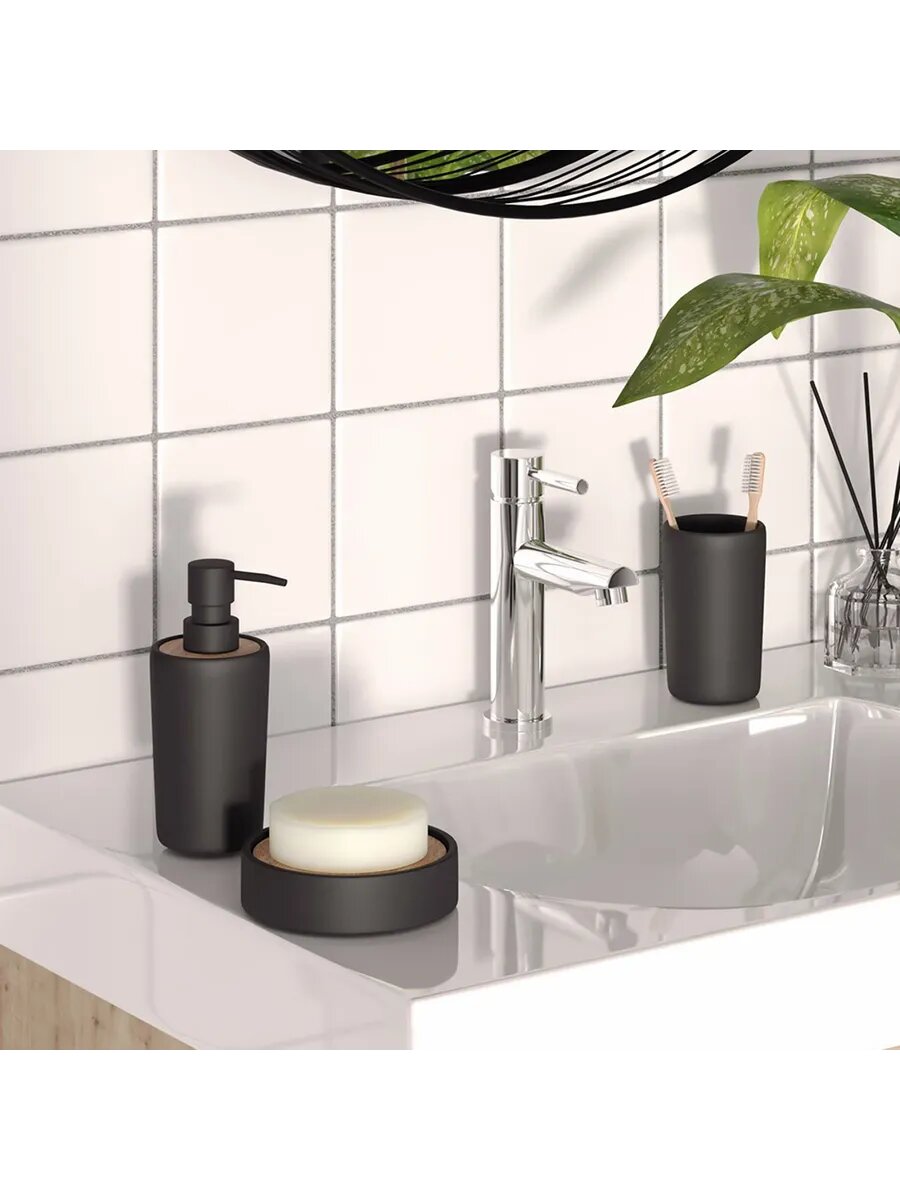 Мыльница для ванной керамическая — фото 1