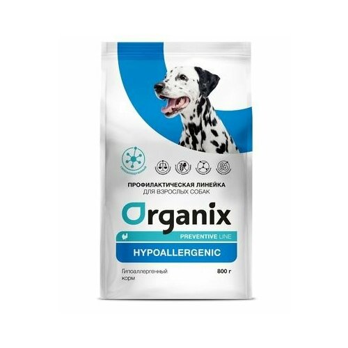 Organix Preventive Line Hypoallergenic сухой корм для собак "Гипоаллергенный" 800 г