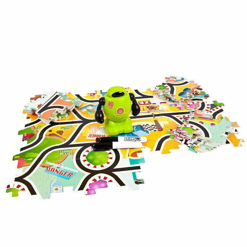 Робот Junfa индуктивный, Drawbot, (движение по линии), 35х24х7,5 см (DB-2-3)