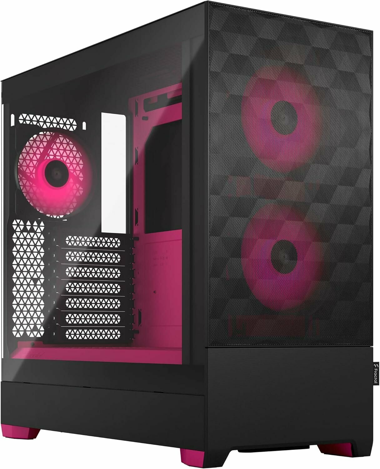 Корпус компьютерный Fractal Design Pop Air RGB Magenta (FD-C-POR1A-03)
