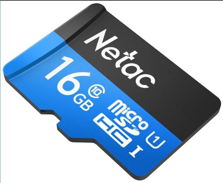 16Gb Карта памяти MicroSDHC Class10 NETAC NT02P500STN-016G-R P500 + adapter — фото 1