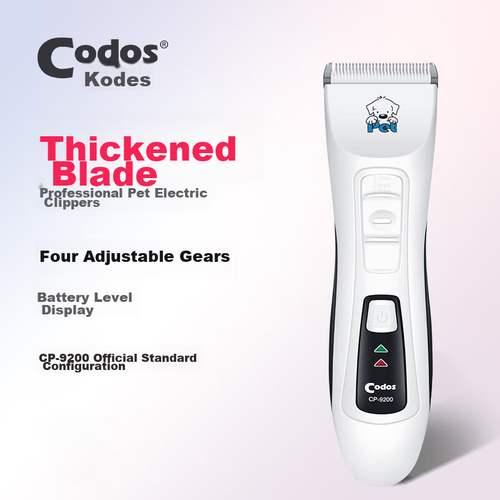 Kedeshi Professional Pet Electric Trimmer, Dog Grooming Tool, Rechargeable Hair Clipper for Large Dogs, Customizable CP-9200