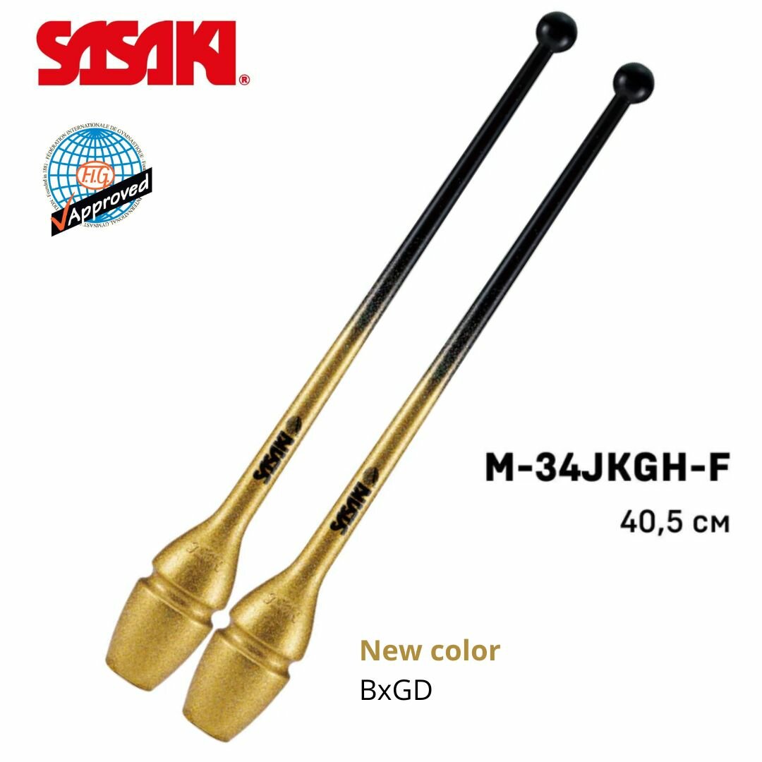 Булавы Sasaki 40,5 см M-34JKGH двухцветные FIG BxGD