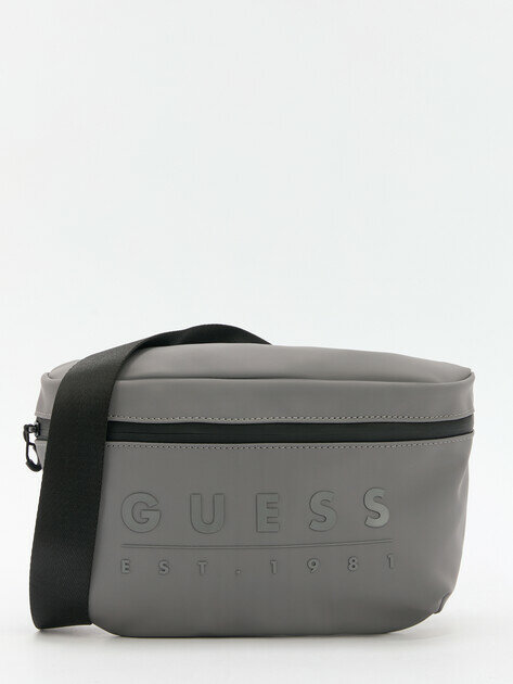 Сумка поясная GUESS, серый