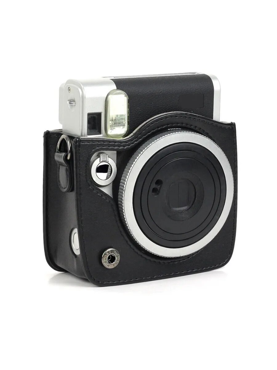 Чехол для Instax Mini 90 экокожа коричневый — фото 1