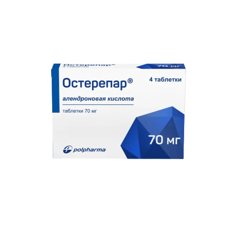 Остерепар таблетки 70 мг 4 шт