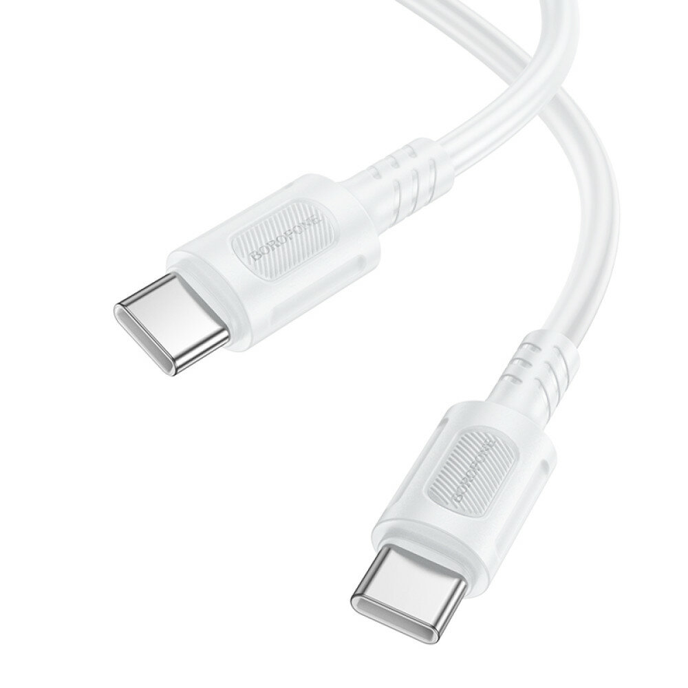 Кабель USB Borofone BX111, Type-C PD, быстрая зарядка 60 Вт, 1 м, — фото 1