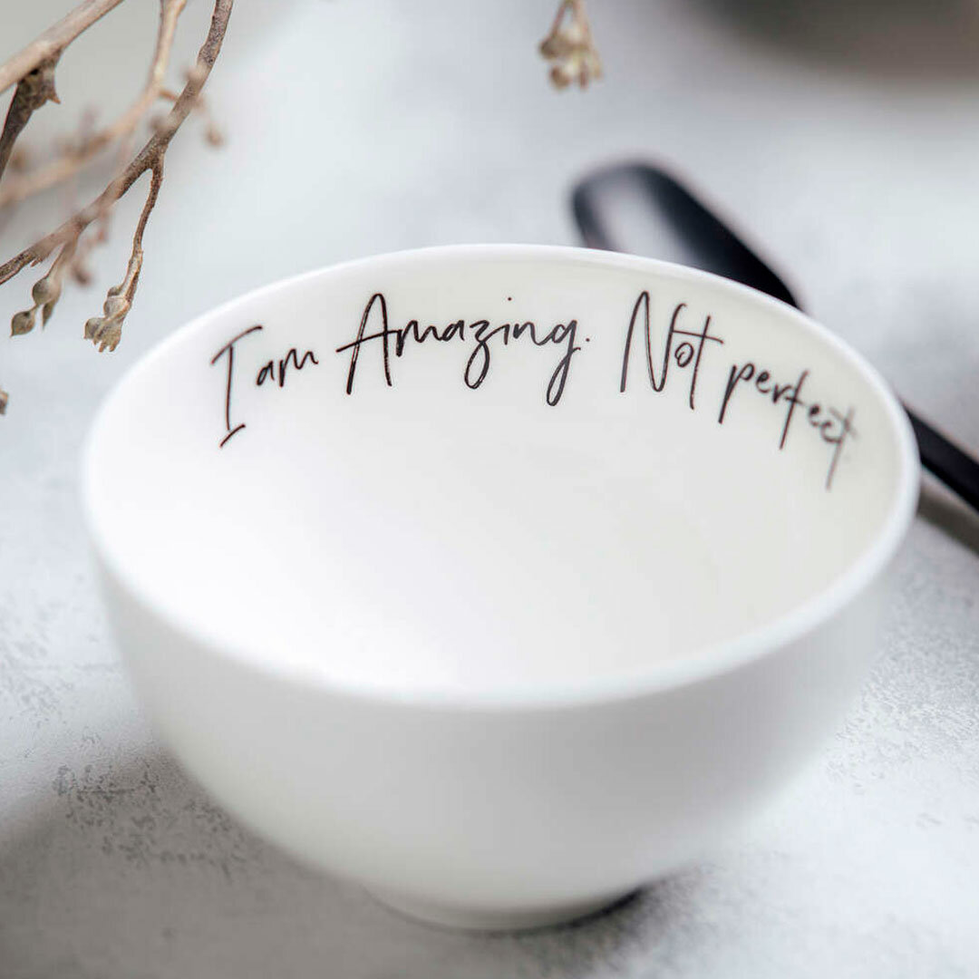 Миска 470 мл, I'am Amazing. Not Perfect, Statement, Villeroy & Boch, Премиум-Фарфор