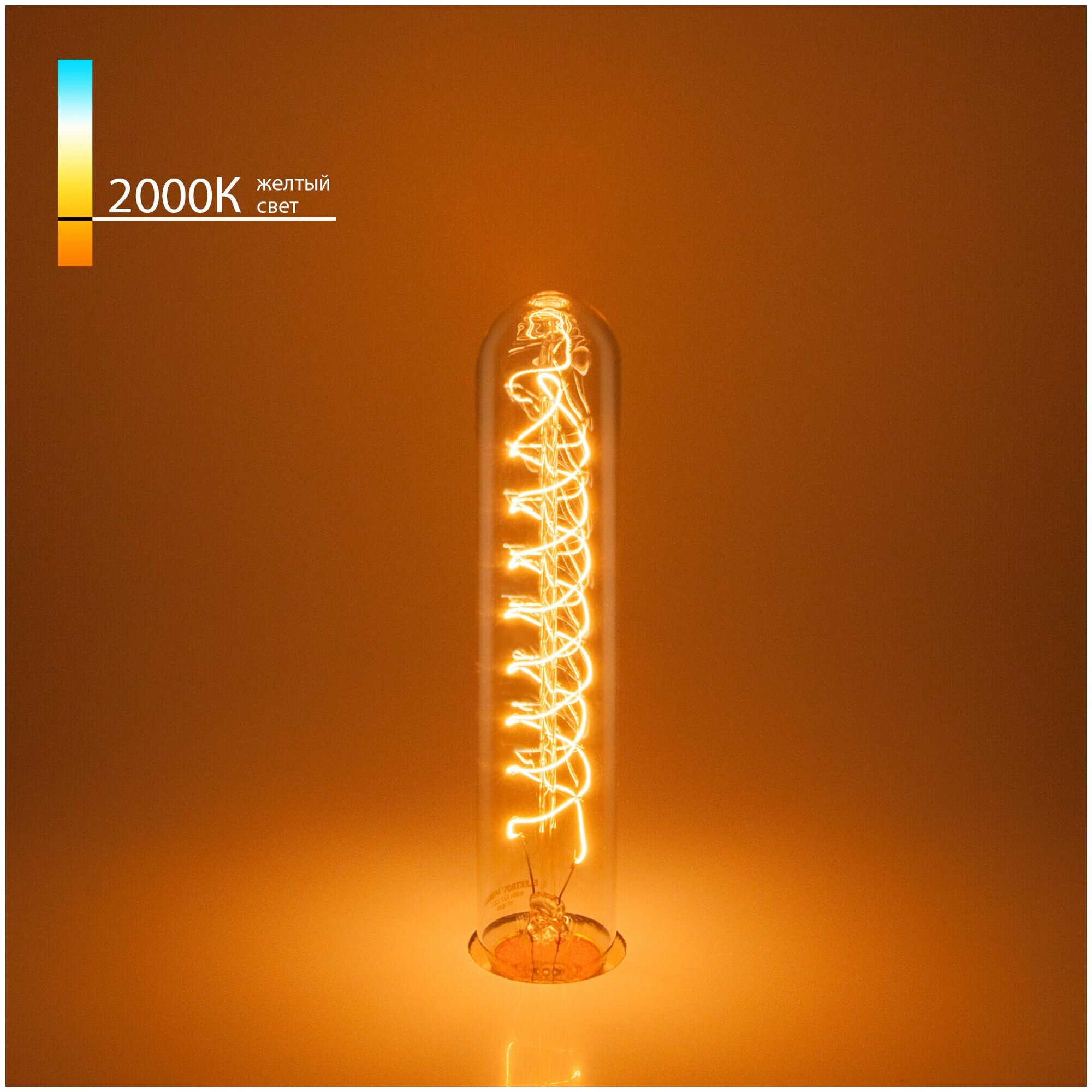 Ретро лампа Эдисона T32 Elektrostandard 60W BX113