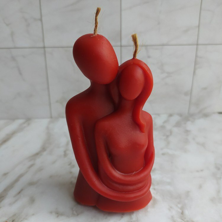 Молд силиконовый «Влюблённые» для свечей, форма силиконовая для рукоделия, COLOR Si — фото 1