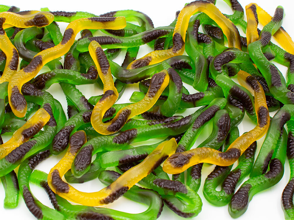 Мармелад жевательный "Кобра" киви, ананас 1кг HALAL/MINIHUA/Китай