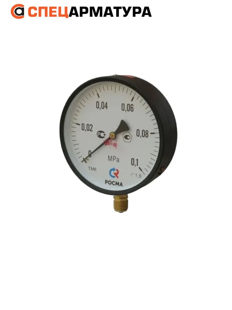 Манометр показывающий технический ТМ-610Р.00 (0-0,1MПa) M20x1,5