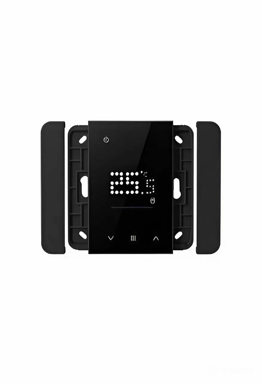 Набор сменных панелей для терморегулятора SHTEIN 531, чёрный, 2 шт