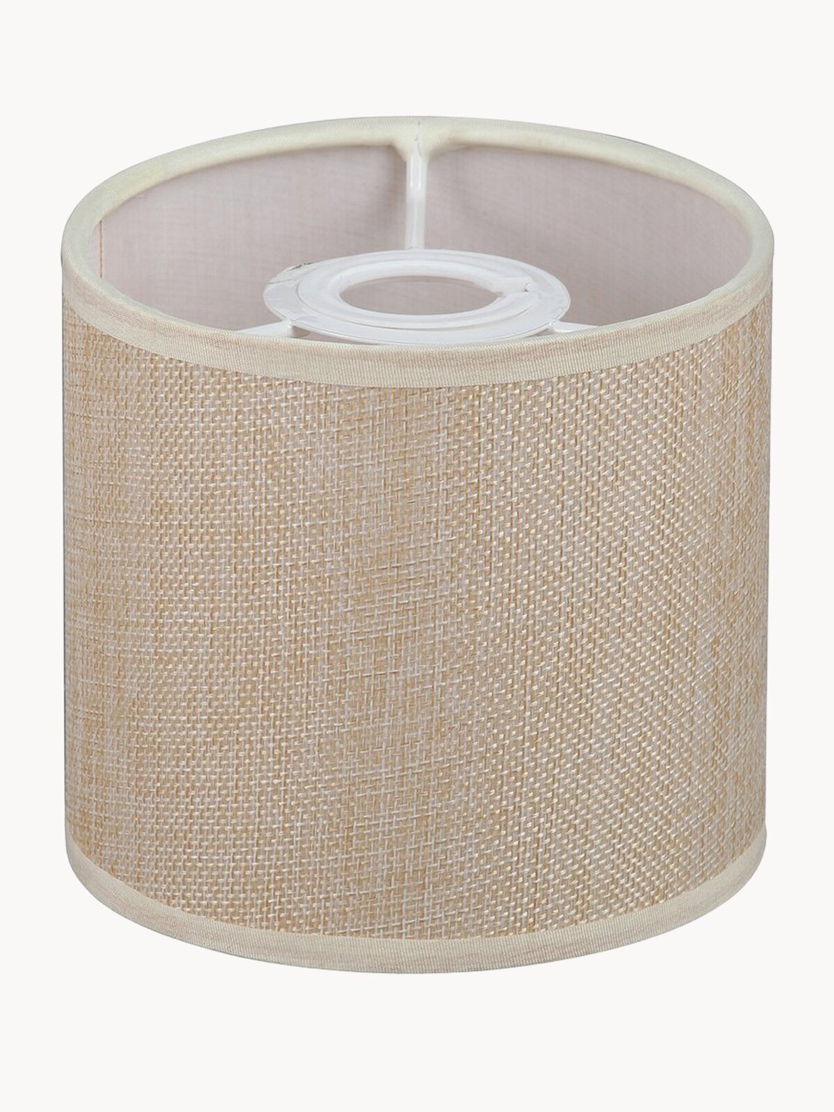 Абажур Vitaluce бежевый универсальный E27 с переходником на Е14, H12,5 W13 W13