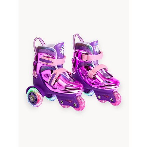 Набор ролики-квады CITYRIDE, шлем, комплект защиты, сумка, колёса PU 50/70, пластиковый мысок, JB9000114/(27-30)