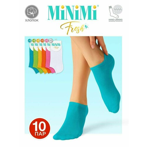 фото Носки minimi, 10 пар, 10 уп., размер 39-41, мультиколор