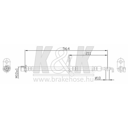 Деталь K&K FT0775 | цена за 1 шт