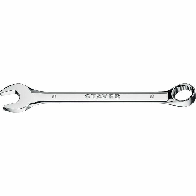 Ключ гаечный комбинированный STAYER 11 мм