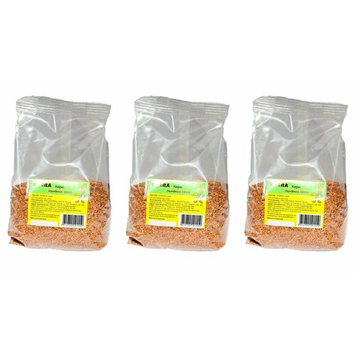 Боспа Корм сухой Льняное семя, 400 г, 3 уп