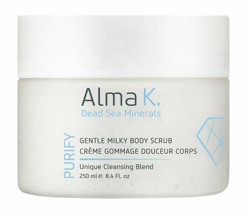 Молочный скраб для тела на основе растительных масел и минералов / Alma K. Purify Gentle Milky Body Scrub