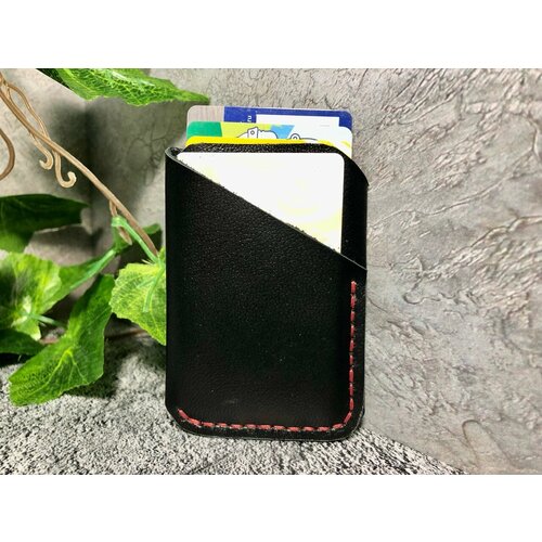 Картхолдер Rich art, гладкая, черный