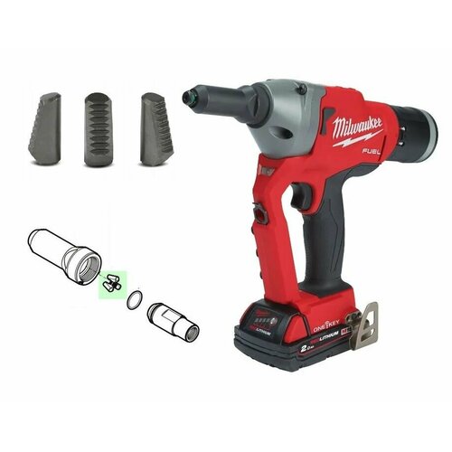 Губки для заклепочника Milwaukee M18 FUEL ONEFPRT 5988₽