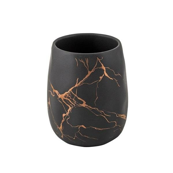 фото Стакан для ванной комнаты Swensa Ardea керамика бежевый