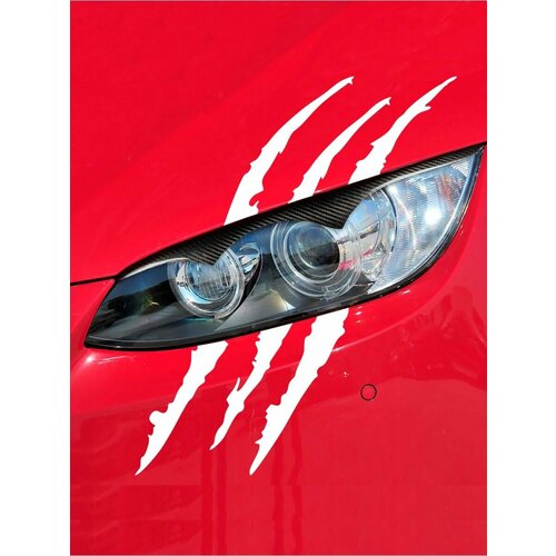 Наклейка царапина на фару авто 156₽