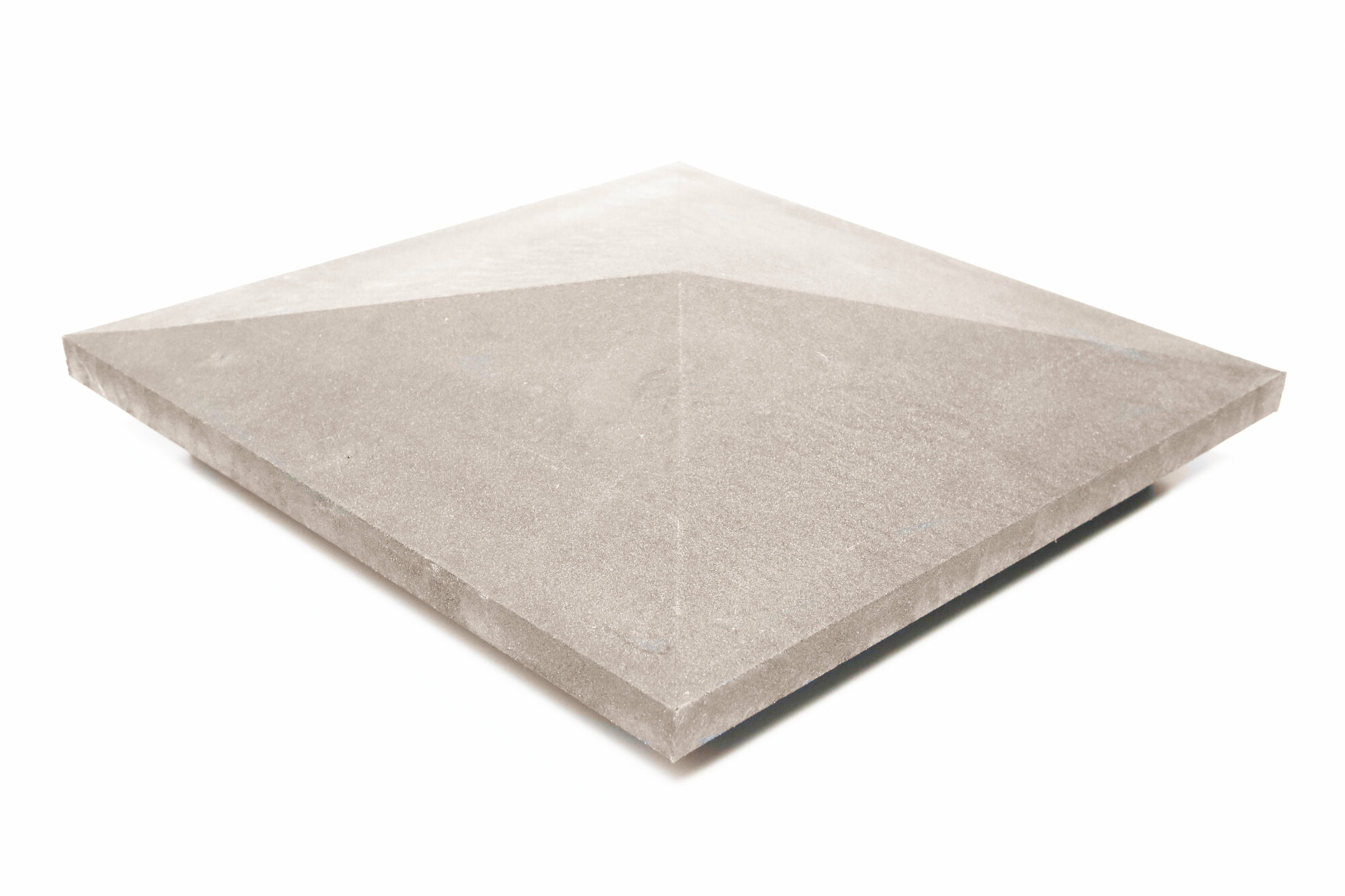 фото Колпак на столб WeEco 385x385мм, 1 шт, цвет светло-серый