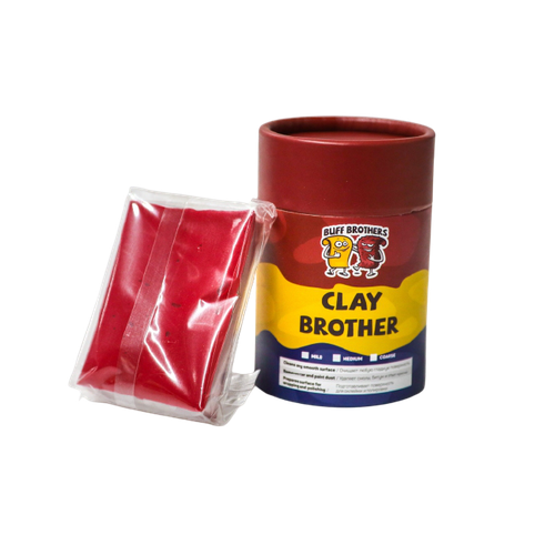 BUFF BROTHERS Глина Полировальная полуабразиваня CLAY DARK MAROON 100гр