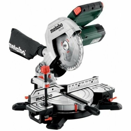 Торцовочная пила Metabo KS 216 M 610216000 зеленый