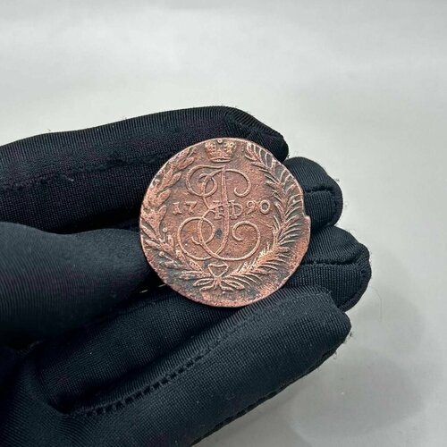 Монета 2 копейки 1790 год, ЕМ Царская Россия! Редкость! 2 копейки 1839 года ем на